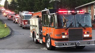 Englewood Block Party Fire Truck Parade 2018 [upl. by Adria]