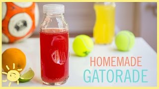 EAT  Homemade Gatorade [upl. by Suckram553]