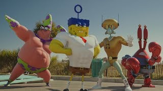 The SpongeBob Movie  Sponge Out of Water 2015  SpongeBobs Team vs Burger Beard Scene [upl. by Manas455]