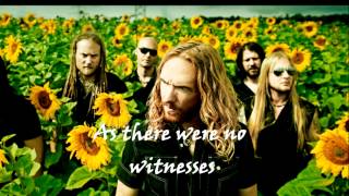 Therein  Dark Tranquillity  LYRICS [upl. by Hsotnas]