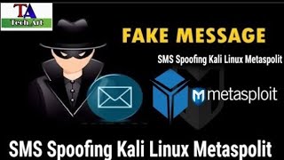 SMS spoofing using kali linux metaspolit  kalilinux [upl. by Bovill]