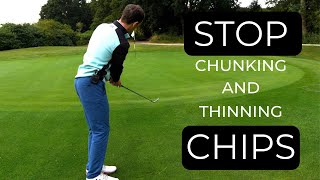 HOW TO HIT CHIP SHOTS AROUND THE GREEN  EASY TECHNIQUE [upl. by Timmy347]