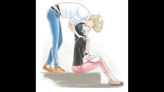 MiraculousMarinette 💕Adrien Shower [upl. by Stan]