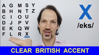 How To Pronounce The English Alphabet BRITISH PRONUNCIATION [upl. by Caundra]