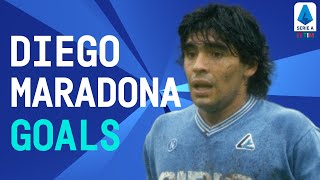 CiaoDiego  Diego Maradona’s Top Goals  Serie A TIM [upl. by Dilks]