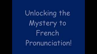 French Pronunciation Tips for Beginners [upl. by Jahdol]