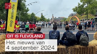 Dit is Flevoland van woensdag 4 september 2024  Omroep Flevoland [upl. by Enerak443]