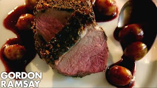 Duck Breast with Gooseberry Sauce  Gordon Ramsay [upl. by Meade607]