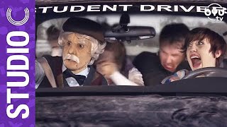 Insane Drivers Ed Teacher Scares Students  Studio C [upl. by Mable]