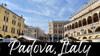 Travel to Padova Italy  Day trip from Venice  Padua  Northern Italy [upl. by Ynaitirb]