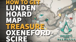 Lunden Hoard Map Treasure Location Assassins Creed Valhalla [upl. by Enilra]