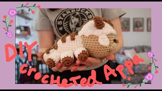 How to Crochet ☆ APPA ☆ from Avatar the Last Airbender [upl. by Pricilla]