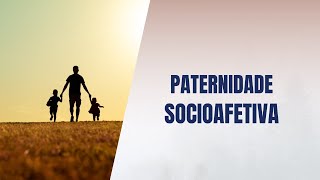 Paternidade socioafetiva [upl. by Lalaj811]