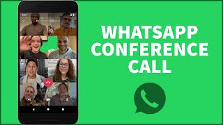 Whatsapp Tutorial 2021 How to Conference Call on Whatsapp [upl. by Dredi705]