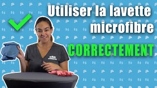 LAVETTE MICROFIBRE  COMMENT BIEN LUTILISER [upl. by Arved298]