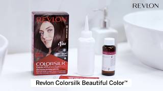 How To Use ColorSilk Beautiful Color  Revlon [upl. by Anwad]