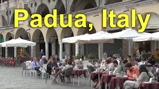 Padua Italy travel in the Old Town [upl. by Lydie]