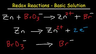 How To Balance Redox Equations In Basic Solution [upl. by Treblah]