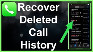 How To RECOVER Your Deleted Call History [upl. by Swithbart]