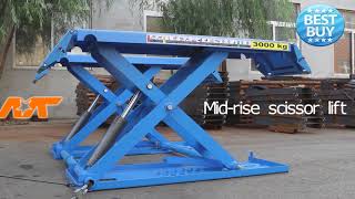 MT Automate MidRise movable scissor lift [upl. by Aerbas]