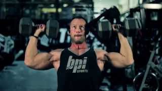 Military Dumbbell Press  The Proper Lift  BPI Sports [upl. by Ajin]