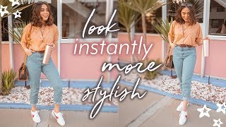 12 EASY STYLING TIPS TO LOOK INSTANTLY MORE STYLISH ♡ [upl. by Flagler]