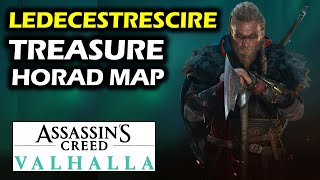 Ledecestrescire Treasure Hoard Map Location And Solution  Assassins Creed Valhalla [upl. by Shuping946]