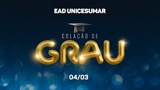 Colação de Grau  EAD Unicesumar [upl. by Blanca325]