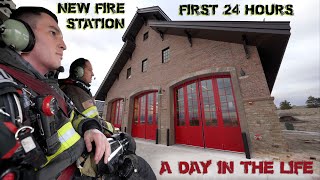 First 24 Hours in a New Fire Station  A Day in the Life [upl. by Eenej]