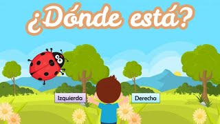 Izquierda y derecha para niños ¿Dónde está [upl. by Elleivad6]