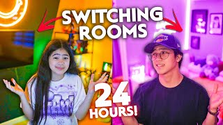 Siblings Switching ROOMS For 24 HOURS May Secret  Ranz and niana [upl. by Marrin]