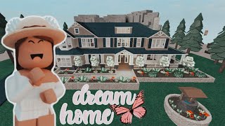 BUILDING MY DREAM HOME in Roblox RoVille✰  lxmonchild [upl. by Atikel]