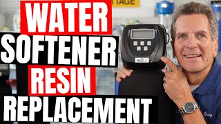 WATER SOFTENER RESIN or Media REPLACEMENT [upl. by Anialam]