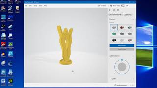 3D Viewer Windows 10  All Default 3mf Files [upl. by Westerfield]