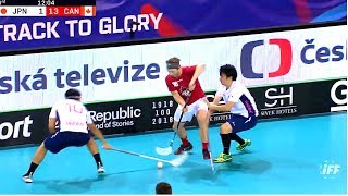 PAVEL BARBER 2018 WORLD FLOORBALL CHAMPIONSHIP HIGHLIGHTS  Team Canada [upl. by Nedry]