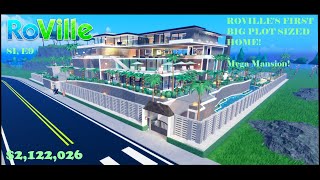 ROVILLE BUILD TOUR ROBLOX THE UTOPIA PALM 2 M [upl. by Elaina]