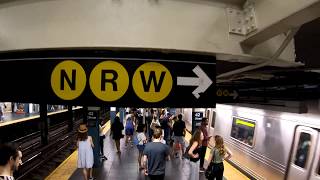 ⁴ᴷ The Busiest NYC Subway Station Times Square–42nd StreetPort Authority Bus Terminal [upl. by Eelinej]