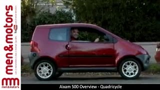 Aixam 500 Overview  Quadricycle [upl. by Blackstock]