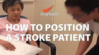 How To Position A Stroke Patient [upl. by Graves]