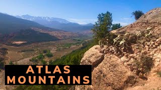 The magnificent landscape of the Atlas Mountains in Morocco [upl. by Atisor]