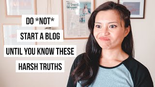 14 Harsh Truths You Find Out When You Start Blogging [upl. by Edlun]