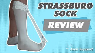 The Strassburg Sock  Best Night Splint For Plantar Fasciitis [upl. by Weiman]