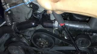 bmw z3  water pump replacement [upl. by Eseekram]