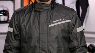 REVIT Cyclone 2 H2O Rain Jacket Review at RevZillacom [upl. by Atterahs]