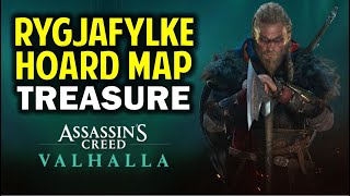 Rygjafylke Treasure Hoard Map Location and Solution  Assassins Creed Valhalla [upl. by Silevi358]