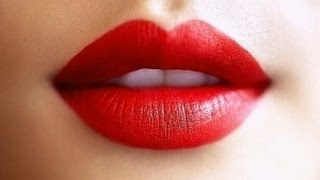 How To Perfect Big Red Lips  Makeup Tutorial [upl. by Rennob518]