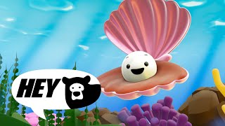 Hey Bear Sensory  Under The Sea  Relaxing animation Sleep Video Baby Sensory [upl. by Aehsel]