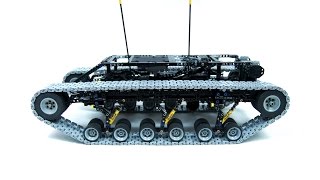 Lego Technic Motorized Ripsaw XL with custom tracks [upl. by Tegdig]