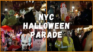 NYC LIVE Greenwich Village Halloween Parade 2022 [upl. by Aynosal]