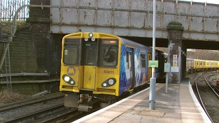 Half an Hour at 216  Birkenhead North Station 1022017  Class 507 508 terminus [upl. by Shannan622]